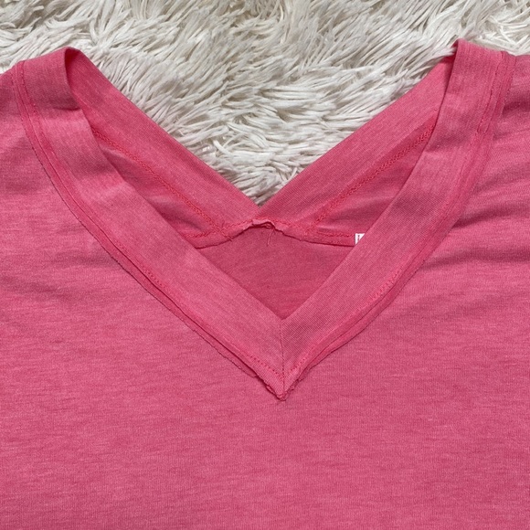 Cherish Dolman Sleeve V-Neck Top 💗 Pink - Picture 7 of 13